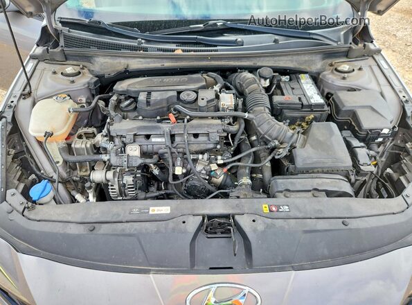 KMHLR4AF7NU234550 2022 HYUNDAI ELANTRA Gray Սալոնի հետևի տեսք