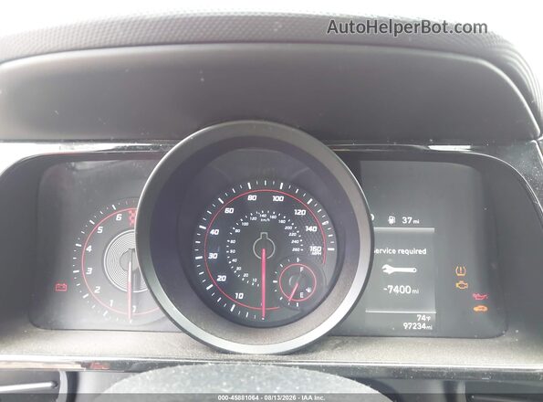 KMHLR4AF7NU243295 2022 HYUNDAI ELANTRA Red Widok tylnych siedzeń