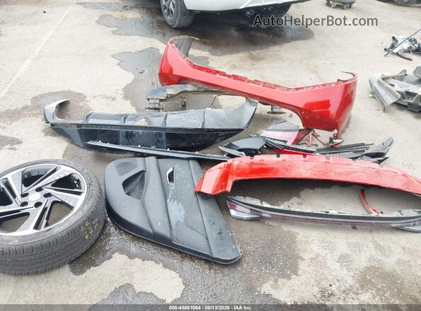 KMHLR4AF7NU243295 2022 HYUNDAI ELANTRA Red Widok zestawu wskaźników