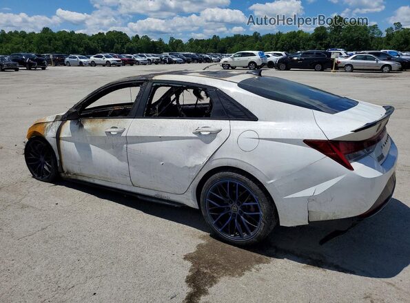 KMHLR4AF7PU586448 2023 HYUNDAI ELANTRA White Rear left