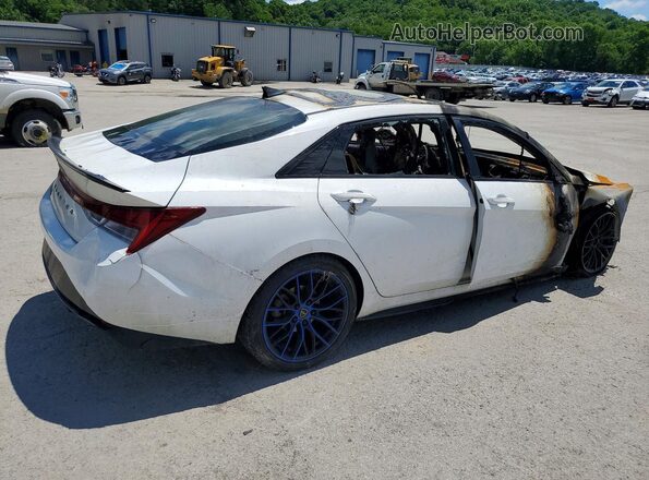 KMHLR4AF7PU586448 2023 HYUNDAI ELANTRA White Rear right