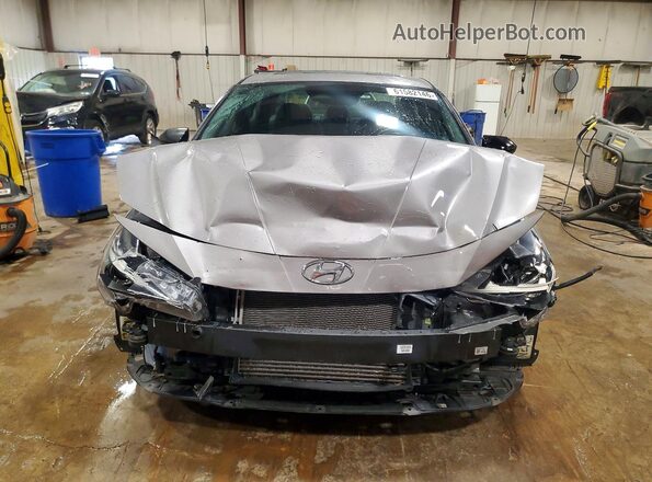 KMHLR4AF8PU504923 2023 HYUNDAI ELANTRA Gray Вид спереду
