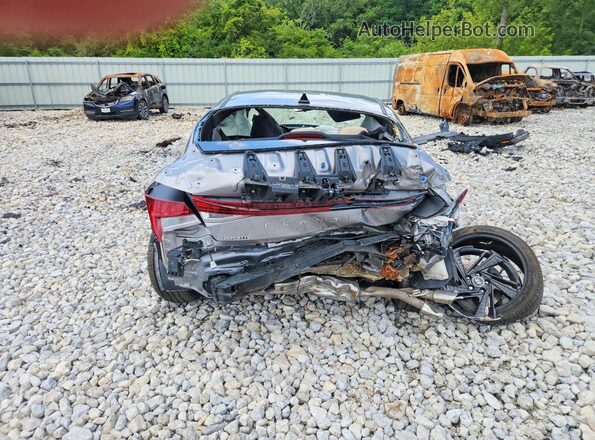 KMHLR4AF9PU590677 2023 HYUNDAI ELANTRA Gray უკანა ხედი