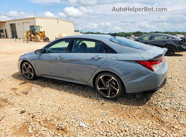 KMHLR4AFXPU435667 2023 HYUNDAI ELANTRA Silver Rear left
