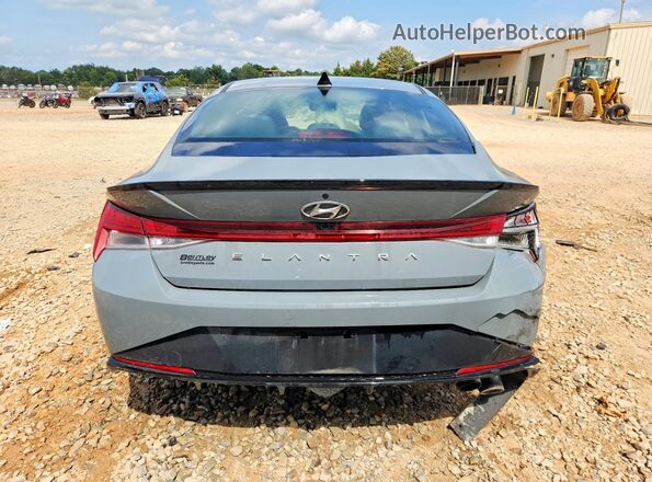 KMHLR4AFXPU435667 2023 HYUNDAI ELANTRA Silver Rear view