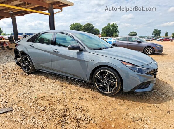 KMHLR4AFXPU435667 2023 HYUNDAI ELANTRA Silver Front right