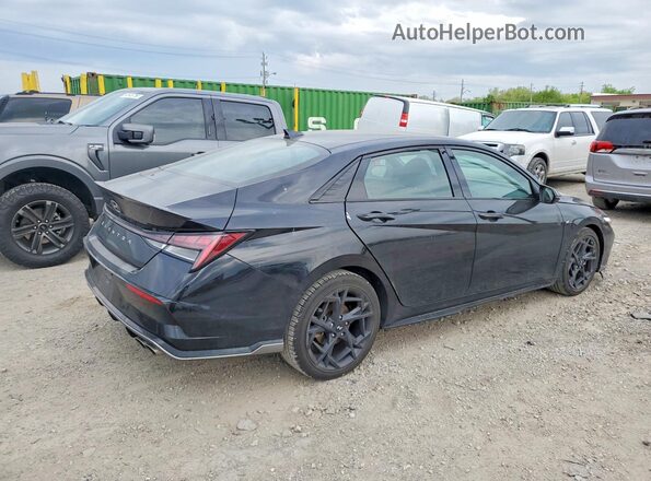 KMHLR4DF1SU897670 2025 HYUNDAI ELANTRA Серый Задняя правая четверть