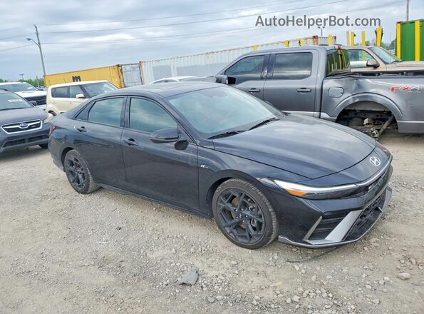 KMHLR4DF1SU897670 2025 HYUNDAI ELANTRA Серый Передняя правая четверть