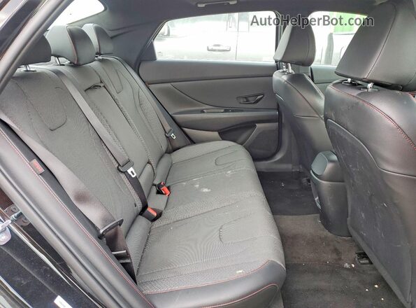 KMHLR4DF1SU897670 2025 HYUNDAI ELANTRA Серый Вид задних сидений