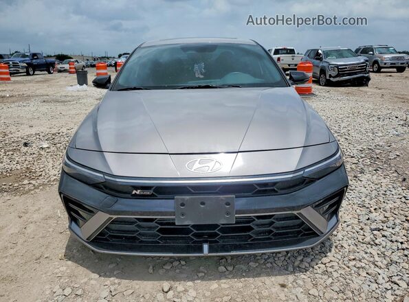 KMHLR4DF2RU800745 2024 HYUNDAI ELANTRA Gray Դիմացի տեսք