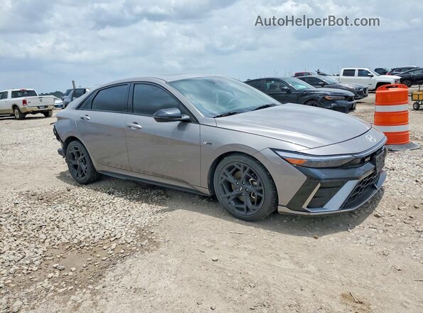 KMHLR4DF2RU800745 2024 HYUNDAI ELANTRA Gray Առջևի աջ