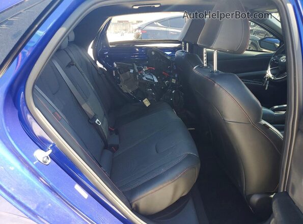 KMHLR4DF3RU772647 2024 HYUNDAI ELANTRA Blue Հետևի նստատեղերի տեսք