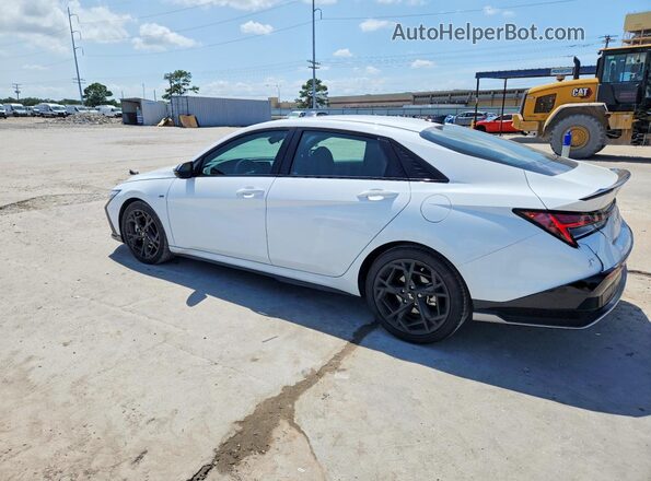 KMHLR4DF3SU026124 2025 HYUNDAI ELANTRA Белый Задняя левая четверть