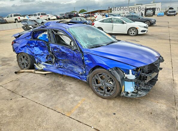 KMHLR4DF4SU063795 2025 HYUNDAI ELANTRA Blue Передня права чверть