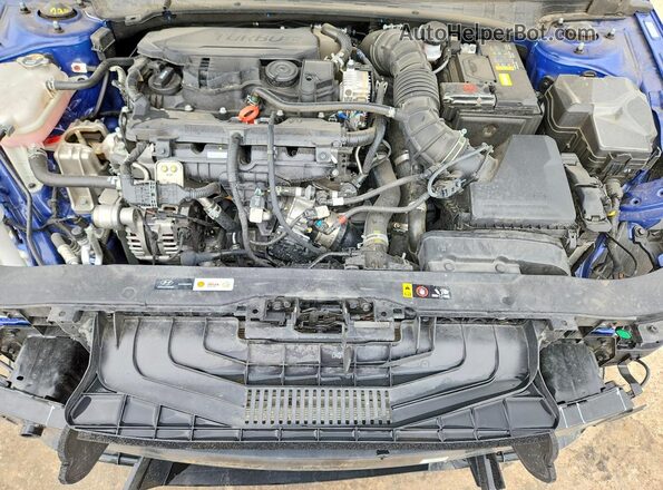 KMHLR4DF4SU063795 2025 HYUNDAI ELANTRA Blue Вид задньої частини салону