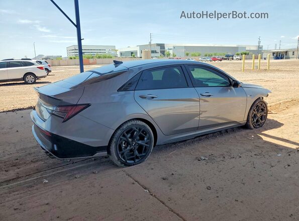 KMHLR4DF5SU979823 2025 HYUNDAI ELANTRA Серый Задняя правая четверть