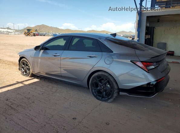 KMHLR4DF5SU979823 2025 HYUNDAI ELANTRA Серый Задняя левая четверть