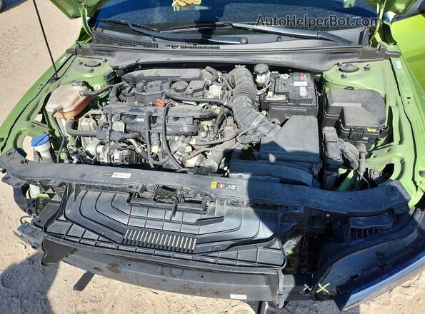 KMHLR4DF6RU730389 2024 HYUNDAI ELANTRA Зеленый Вид задней части салона