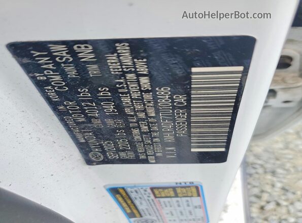 KMHLR4DF7TU108486 2026 HYUNDAI ELANTRA White ძრავის განყოფილების ხედი