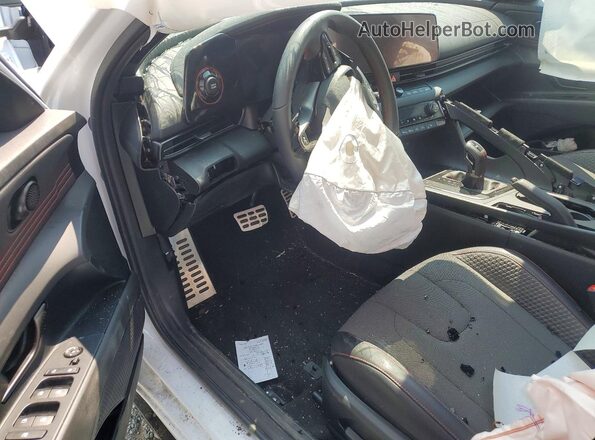 KMHLR4DF7TU108486 2026 HYUNDAI ELANTRA White წინა პანელის ხედი