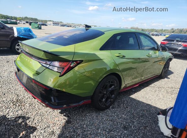 KMHLR4DF8RU765841 2024 HYUNDAI ELANTRA Green Tył prawy