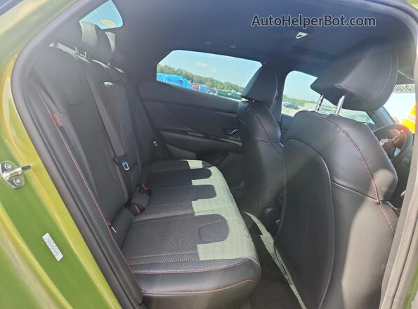 KMHLR4DF8RU765841 2024 HYUNDAI ELANTRA Green Widok tylnych siedzeń