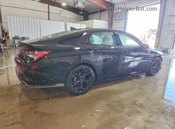 KMHLR4DF9RU815470 2024 HYUNDAI ELANTRA Black Հետևի աջ