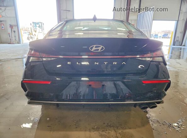 KMHLR4DF9RU815470 2024 HYUNDAI ELANTRA Black Հետևի տեսք