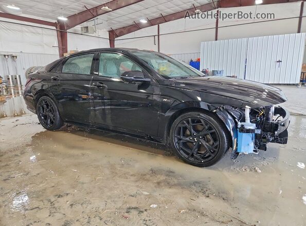 KMHLR4DF9RU815470 2024 HYUNDAI ELANTRA Black Առջևի աջ