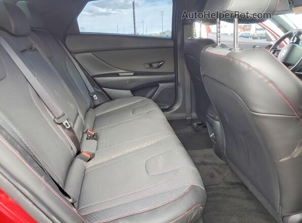 KMHLR4DF9SU015435 2025 HYUNDAI ELANTRA Красный Вид задних сидений