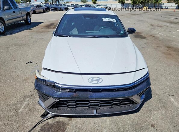 KMHLR4DFXSU950642 2025 HYUNDAI ELANTRA White Front view