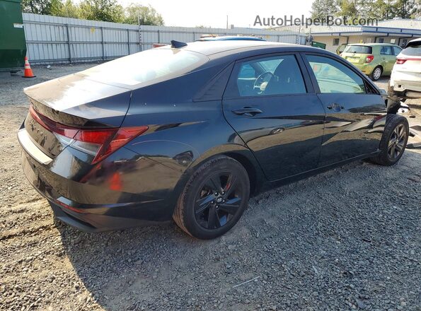 KMHLS4AG0NU273350 2022 HYUNDAI ELANTRA Black Trasero derecho