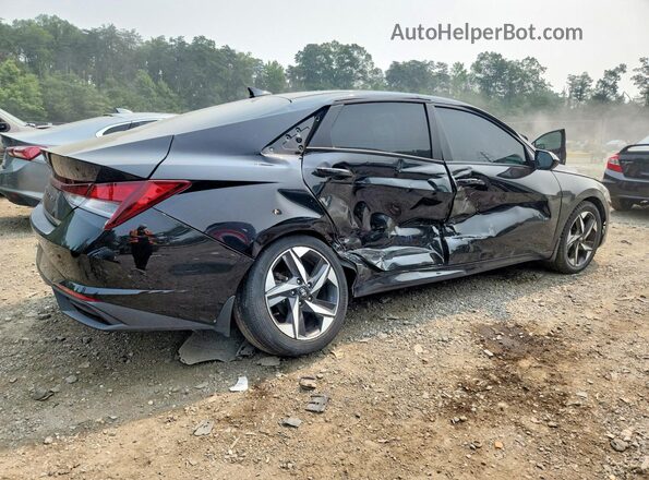 KMHLS4AG0PU412329 2023 HYUNDAI ELANTRA Black Задня права чверть