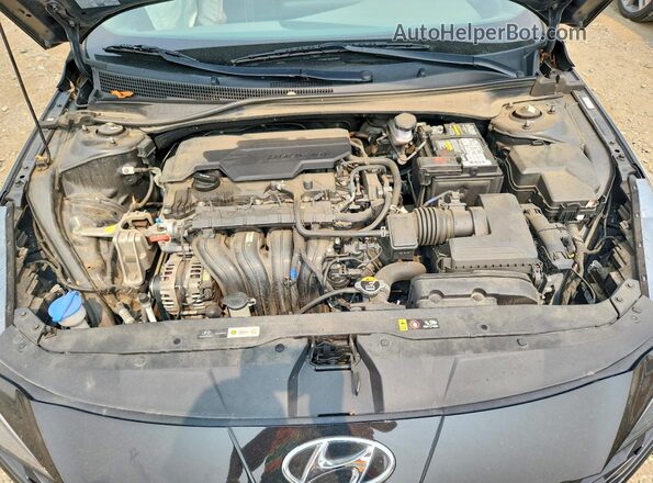 KMHLS4AG0PU412329 2023 HYUNDAI ELANTRA Black Вид задньої частини салону