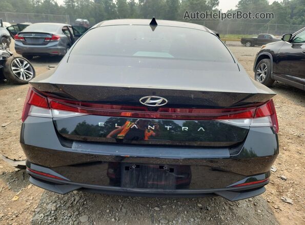 KMHLS4AG0PU412329 2023 HYUNDAI ELANTRA Black Вид ззаду