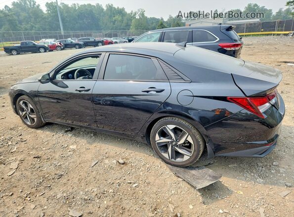 KMHLS4AG0PU412329 2023 HYUNDAI ELANTRA Black Задня ліва чверть
