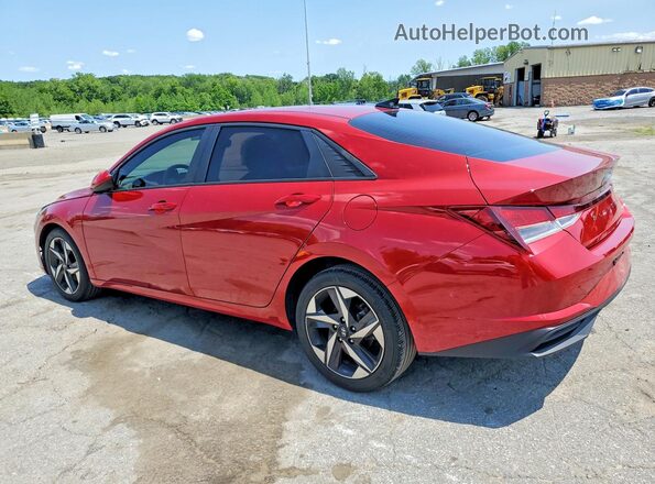KMHLS4AG0PU459117 2023 HYUNDAI ELANTRA Красный Задняя левая четверть
