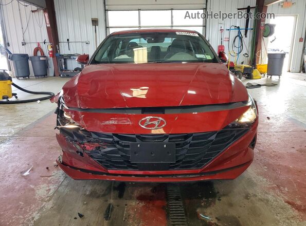 KMHLS4AG0PU574896 2023 HYUNDAI ELANTRA Red Vista frontal