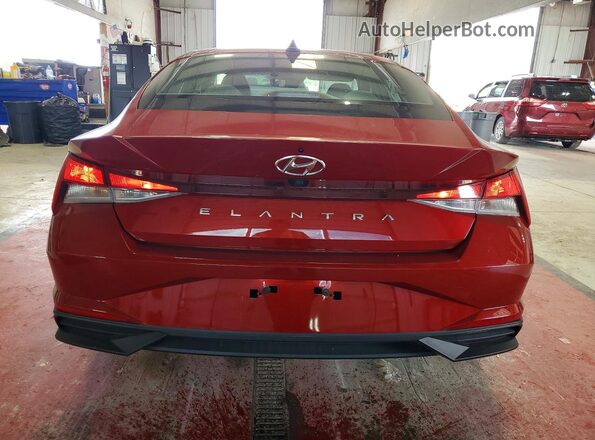 KMHLS4AG0PU574896 2023 HYUNDAI ELANTRA Red Vista trasera