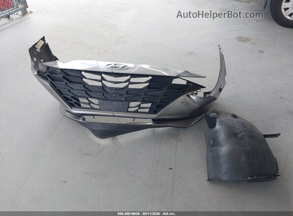 KMHLS4AG1PU464200 2023 HYUNDAI ELANTRA Gray Вид щитка приладів