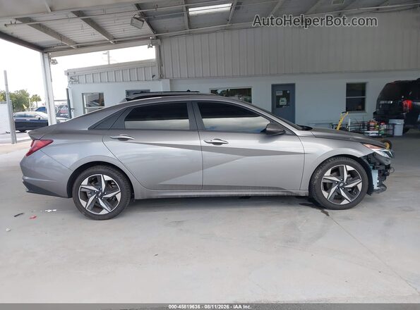 KMHLS4AG1PU464200 2023 HYUNDAI ELANTRA Gray Панорамний вид салону 360°