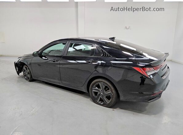 KMHLS4AG1PU507997 2023 HYUNDAI ELANTRA Black Задня ліва чверть