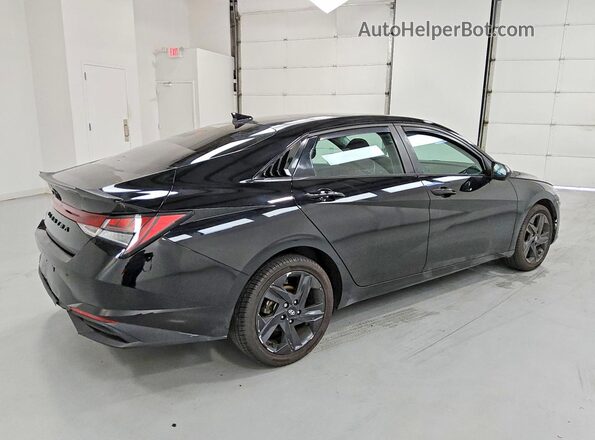 KMHLS4AG1PU507997 2023 HYUNDAI ELANTRA Black Задня права чверть