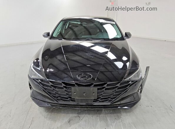 KMHLS4AG1PU507997 2023 HYUNDAI ELANTRA Black Вид спереду