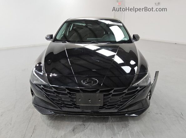 KMHLS4AG1PU507997 2023 HYUNDAI ELANTRA Black Вид наклейки з VIN-кодом