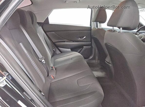 KMHLS4AG1PU507997 2023 HYUNDAI ELANTRA Black Вид задніх сидінь