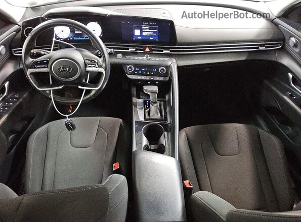 KMHLS4AG1PU507997 2023 HYUNDAI ELANTRA Black Вид панелі приладів