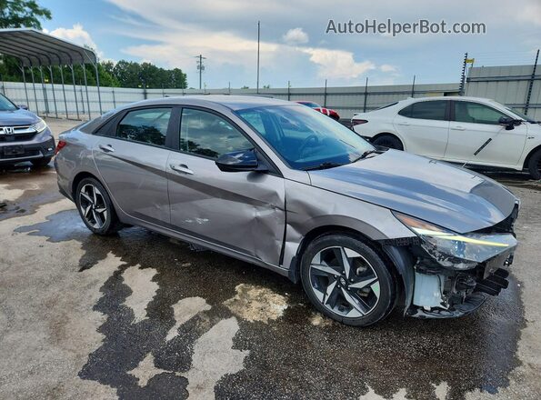 KMHLS4AG1PU571909 2023 HYUNDAI ELANTRA Gray Front right