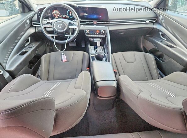 KMHLS4AG1PU571909 2023 HYUNDAI ELANTRA Gray Dashboard view