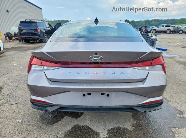 KMHLS4AG1PU571909 2023 HYUNDAI ELANTRA Gray Rear view